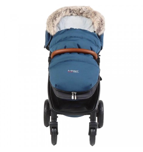MAST Swiss Design Footmuff M3x/M4x - śpiwór, śpiworek do wózka, uniwersalny | Marine